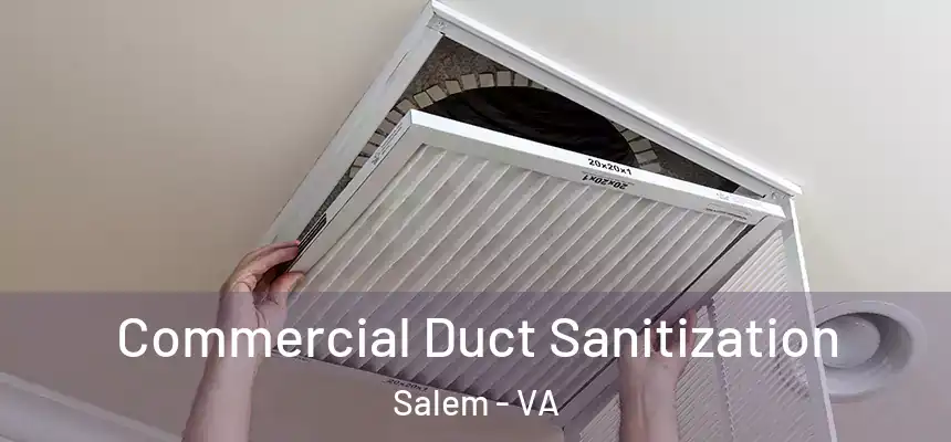 Commercial Duct Sanitization Salem - VA