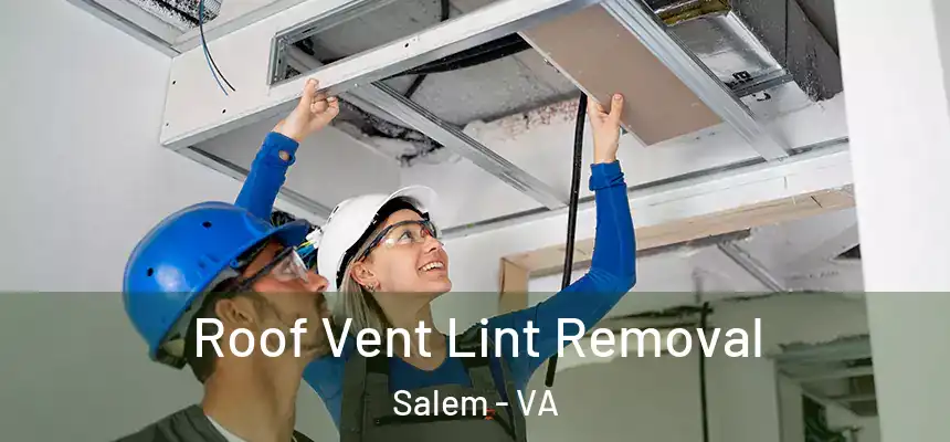 Roof Vent Lint Removal Salem - VA